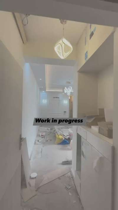 Work in progress at JM Florence ✅.
                                
Design & Execution done by ~Living Space.