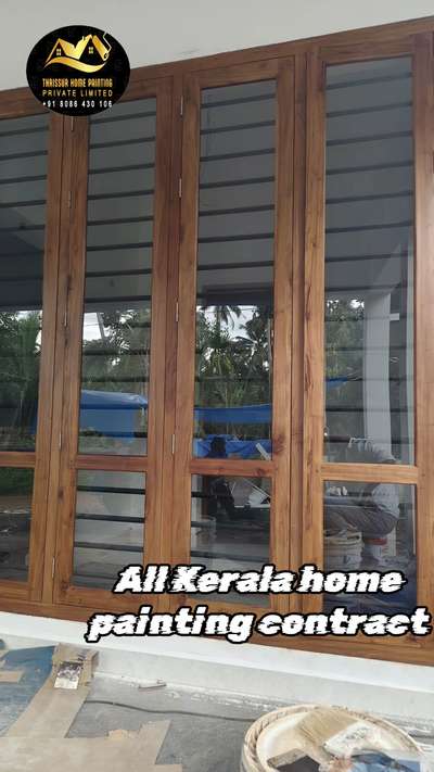 wood Polish work thrissur  #wood  #woodpolish #pupolishing