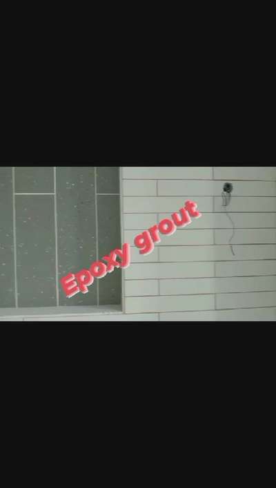 epoxy grout 👆 finishing