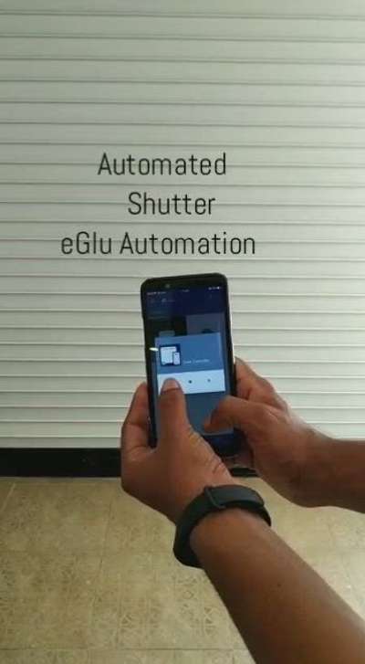 Control gates and shutter through your phone