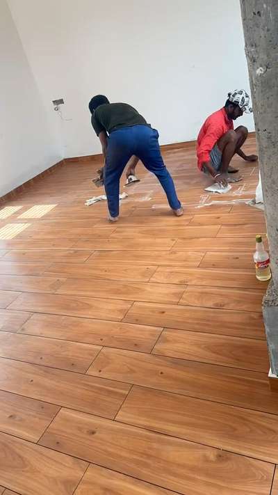 #Wooden tile flooring   #epoxy