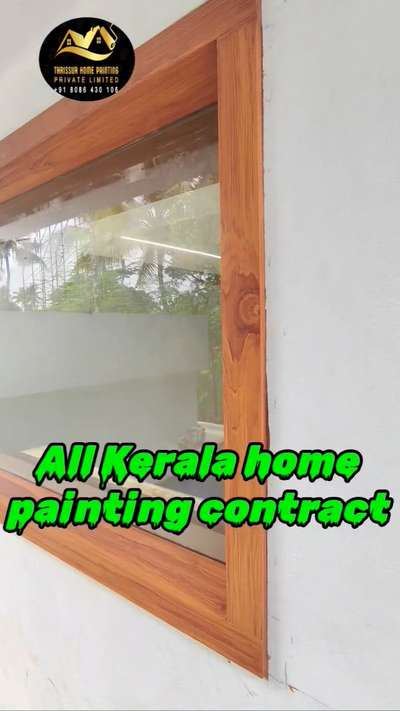 home painting contract  #woodpolish #WallPainting