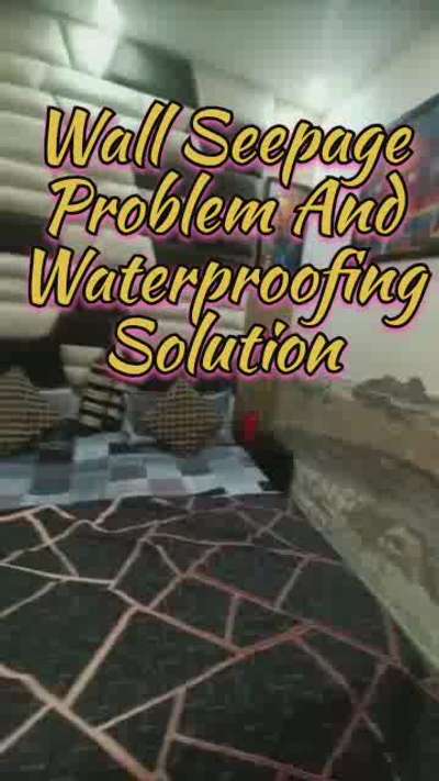 wall waterproofing