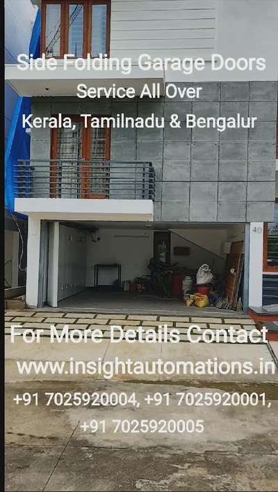 Side Folding Garage Door
contact
+91 7025920001
+91 7025920004
www.insightautomations.in
#garage
#garagedoor
#insightautomations