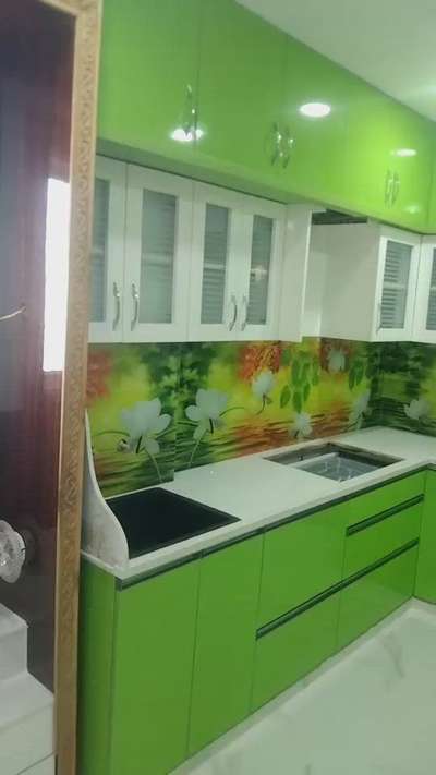 Amazing Colour Acrylic Kitchen 
 Enquiry.......9479400674