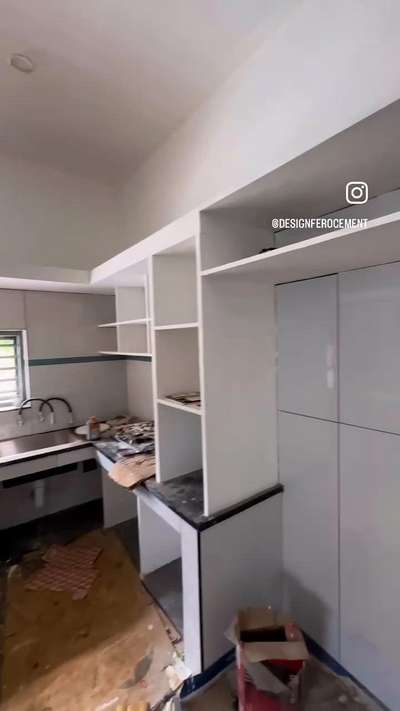 modern modular kitchen low cost  # #ModularKitchen  #lowcost  #lowbudget  #KitchenInterior  #Ferrocement  #Pvc