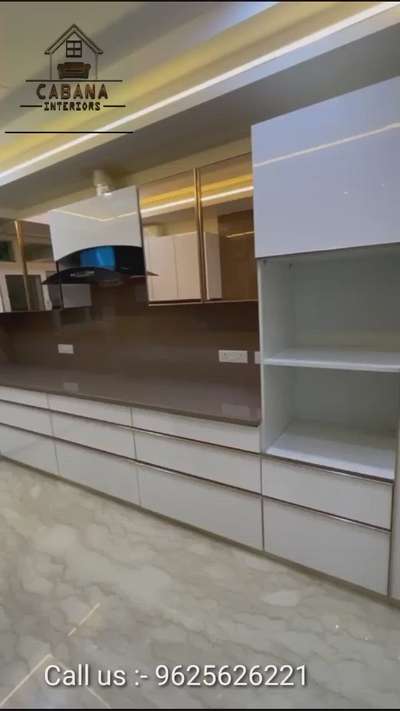 #ModularKitchen work by Cabana interior