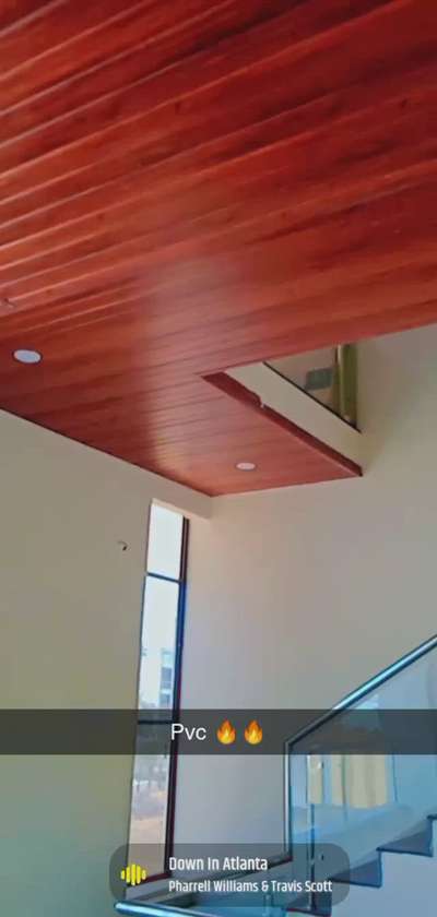 Pvc celing 🔥🔥
#Pvc 
#PVCFalseCeiling 
#exterior_Work