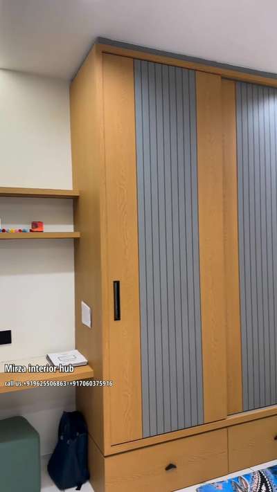 #modularwardrobe  #SlidingDoorWardrobe  #colorcombination  #BedroomDecor  #Modularfurniture  #HomeDecor  #InteriorDesigner  #furnitures work karane ke liye contact kare
whats.+919625506863
call.+917060375916 Saquib Mirza