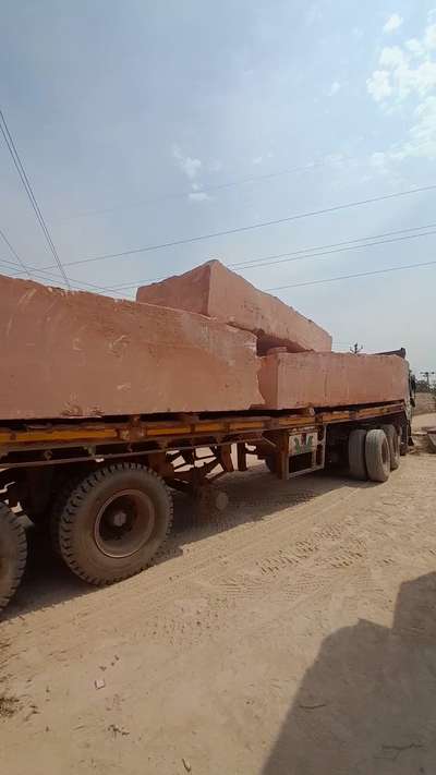 pink sand stone