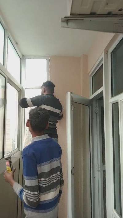 aluminium balcony covering in Gaur City 2 Noida West