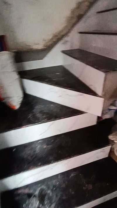 short space stair setup