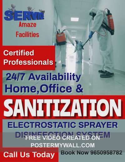 #Sanitization for office & Home with Ulv fogger Machine