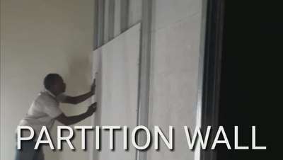 #Interior  #VboardPartition  #partitionwall