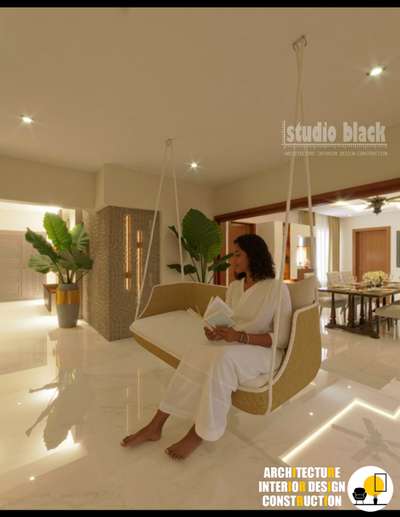 "Interior for Hallway of Luxury Apartment at Gold Tower Vazhakkala by team Studio Black.." #InteriorDesigner #Architectural&Interior #hallway