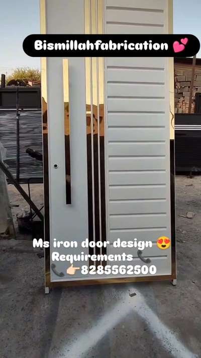 modern gate design ⭐⭐⭐⭐⭐ safety entrance door 🚪😍 modern design welding ke kaam ke liye sampark kare 🤝
 Bismillahfabrication welding work 🙏
. 
.
.
.
.
.
.
#kolohindi  #kolodelhi  #kolonoida  #noidainterior  #noidarealty  #BalconyGarden  #steelrailing  #railingminimalis  #GlassBalconyRailing  #railingdesign  #StainlessSteelBalconyRailing  #railing  #railingstainlessteel  #steelwork  #steelworks  #gateDesign  #InteriorDesigner  #intriordesign  #intriorstyling  #welder_house  #weldinglife  #DoubleDoor  #bismillahsteelfabricationweldingwork  #exploremore  #virelvideo  #virelreels  #kolotrendingvideo  #kolotrendingpost  #kolotrendreels  #kolotrends  #kolotrending  #kolotrend  #koloviral