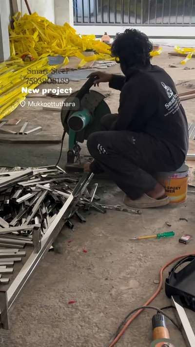 New project  #newproject  #Steel  #Weldingwork  #hadwork   #Contractor  #HouseConstruction  #constructionsite  #InteriorDesigner  #_newhome  #all_kerala