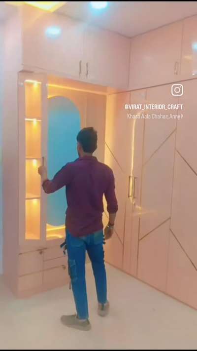 #4DoorWardrobe  #WardrobeDesigns  #drawers  #DressingTable  #dresing  #BedroomDecor  #LUXURY_BED