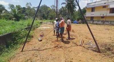 Our new project at kudappanakunnu
Trivandrum
Soil testing