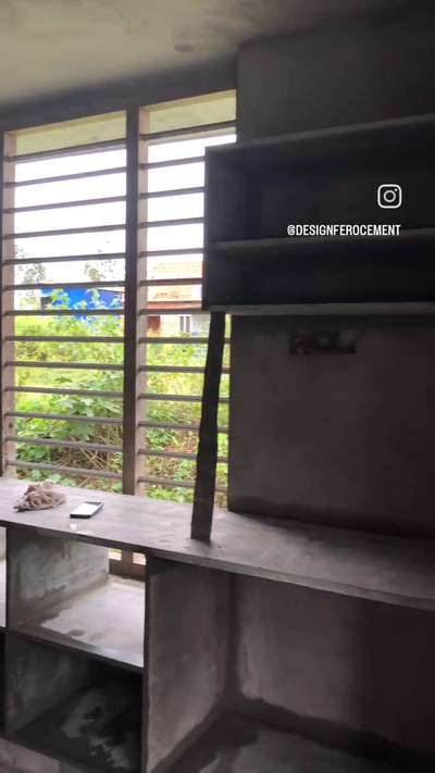 കൂടുതൽ കാലം ഈടും ഉറപ്പും നൽകുന്ന ferocement കൊണ്ട് ച്യ്ത കിച്ചൻ  #vayanad #KeralaStyleHouse  #keralahomeplans  #all_kerala