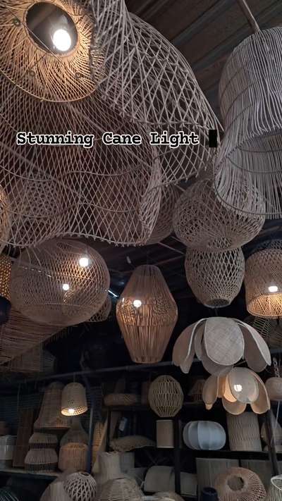 Brighten up your space with the elegance of cane lights! ✨ #InteriorDesigner  #Designs #canework #CelingLights #lightcolour #LUXURY_INTERIOR #interiorfitouts #canelights #HouseDesigns #Designs #Architectural&Interior #HomeDecor