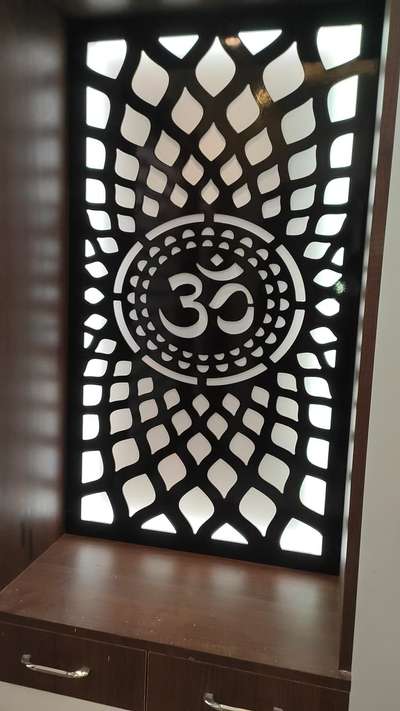 mandir design CNC cutting LED #Om#akilcarpenter #viral #viralvideo#shorts #hometheaterdesign 8802340172