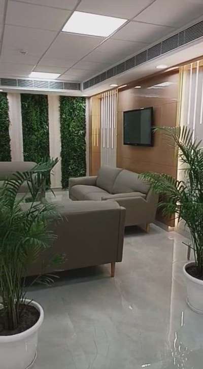 uflex Noida sector 4 waiting area decor  #InteriorDesigner