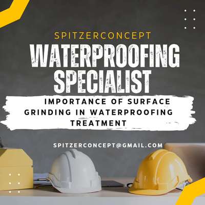 IMPORTANCE OF SURFACE GRINDING DURING WATERPROOFING
 #spitzerconcept  #WaterProofings  #leakproof  #Fosroc  #fosrocwaterproofing  #sika  #saintgobain  #BASF  #KeralaStyleHouse  #koło  #koloeducation_