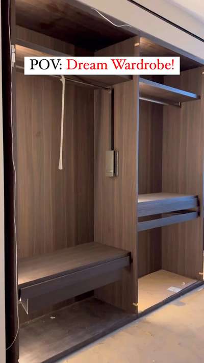 Wardrobe Design
.
.
CONTACT FOR INTERIOR SERVICES
.
.
#WardrobeIdeas #InteriorDesigner #furnitures #panindiaservices #CustomizedWardrobe #HomeDecor