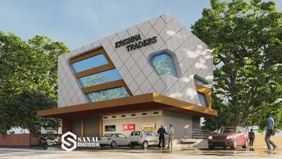 #commercialdesign  #acp_design  #commercial_building  #exterior_Work  #exteriordesigns  #KeralaStyleHouse  #keralaexterior  #keralaexteriorelevation