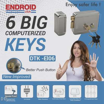 Electronic lock 
 #electroniclock
#smartdoorlock
 #vdp
 #cctv  #cctvcamera  
 #cctvsystem