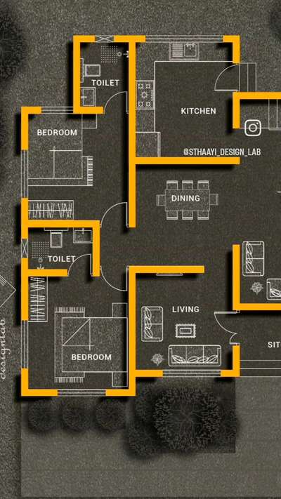 Budget Home Plan 🏡 4BHK | DOUBLE STORY |

Design: @sthaayi_design_lab 

GROUND FLOOR 
● Sitout 
● Living 
● F - Living 
● Dining 
● 1 Bedroom attached 
● 2nd Bedroom attached 
● Kitchen

FIRST FLOOR 
● 3rd Bedroom 
  attached
● 4th Bedroom attached 
● U-LIVING
● BALCONY 
 

.
.
.
#sthaayi_design_lab #sthaayi 
#floorplan | #architecture | #architecturaldesign | #housedesign | #buildingdesign | #designhouse | #designerhouse | #interiordesign | #construction | #newconstruction | #civilengineering | #realestate #kerala #budgethome #keralahomes #1660