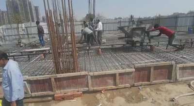 New site Construction work with interior 
 sector 108 Noida  #flates