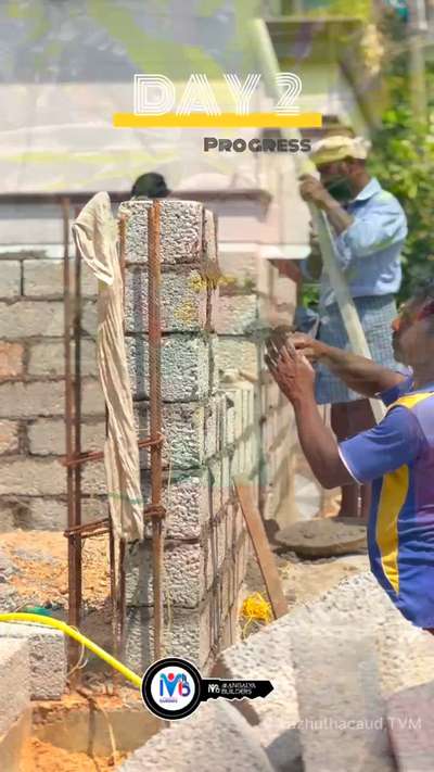 Day -2 scheduled progress #today #Sitestories #vazhuthacaud #trivandrum@