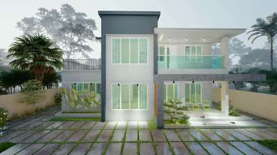 #exteriordesigns #moderndesign #vairalreel #vairalvideo #Simplestyle #plants #HomeDecor #homedesign3d #lighting #WallPainting #colourtheme