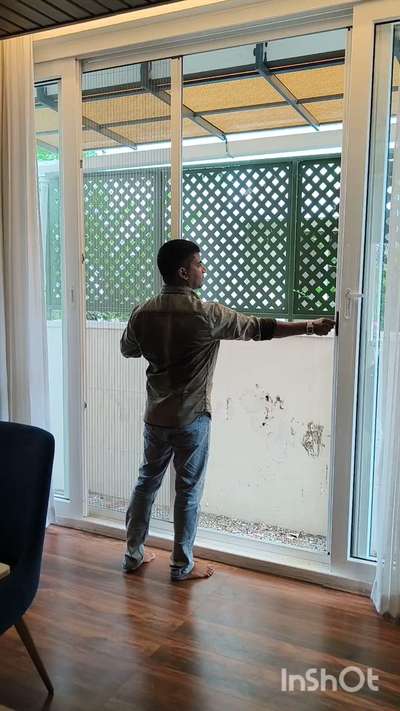 SLIDING PLEATED MOSQUITO NET DOORS INSTALLATION FOR EVERY SPACE.... 
balcony, courtyard, room windows, Algeria windows, doors 

All Kerala Service available..

#windows #mosquito_mesh #pleatedmeshscreensdoor #slidingmosquitonet #slidingmosquitowindow #mosquitoprotection #slidingmosquitodoor