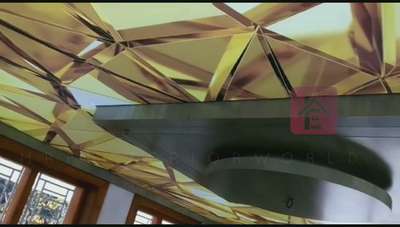 Latest Model Strutched Ceiling Methods #mrf #MRFinteriorWorld #FalseCeiling #StrutchedCeiling