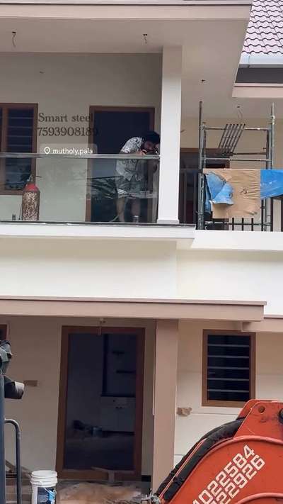 നോർമൽ ബാൽക്കണി വർക്ക്‌ 🫰 #InteriorDesigner  #interor  #tigwelding  #Contractor  #constructionsite  #bulding  #CivilEngineer  #engineering   #KeralaStyleHouse  #keralahomestyle  #keralaplanners  #keralahomeinterior  #pala  #Kottayam  #kottayamplywoods  #teakwood  #Toughened_Glass  #Weldingwork