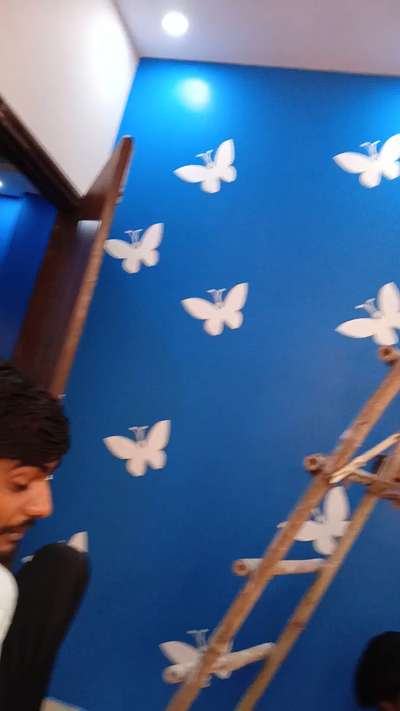 #WallDecors  #WallDesigns  #LivingroomDesigns  #butterfly  #LivingRoomWallPaper