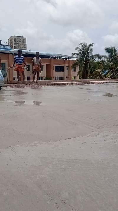 maradu site 2nd floor Roof slab work completed