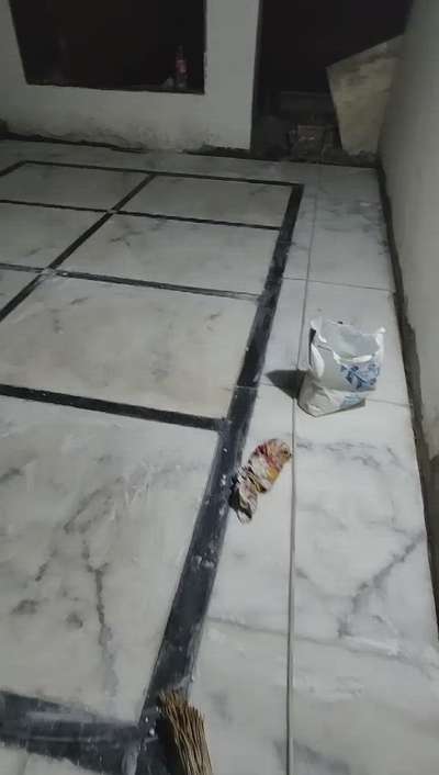 marble flooring and granite door jambs  
The Interior affairs