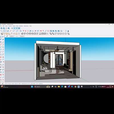 luxury bedroom design ✨ 
#BedroomDesigns #sketchup #Vray #InteriorDesigner #viralreels #trendingdesign