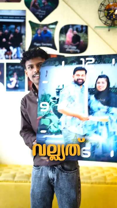 ഒരു വല്ല്യ Customized Clock 😱

നിങ്ങൾക്കും വേണോ ഇതുപോലത്തെ 24 Inch ന്റെ ഭീമൻ ക്ലോക്ക് 

Contact Now!

DM us for more details  
www.orbiz.in
 #clocks  #customised  #gifts