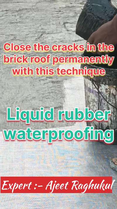 Close the cracks in the brick roof permanently with this technique
#WaterProofings 
#waterproofingservices 
#waterproofingspecialists 
#waterproofingtips