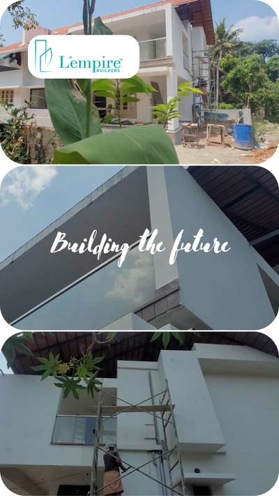 building the future 🏘️                                        #HouseConstruction #HouseDesigns #HouseDesigns