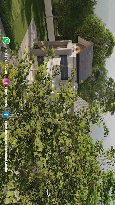 3d exterior Elevation Design  #3d  #ElevationHome  #HomeAutomation  #homeinterior  #homedesigne  #keralastyle  #render3d3d  #exterior3D