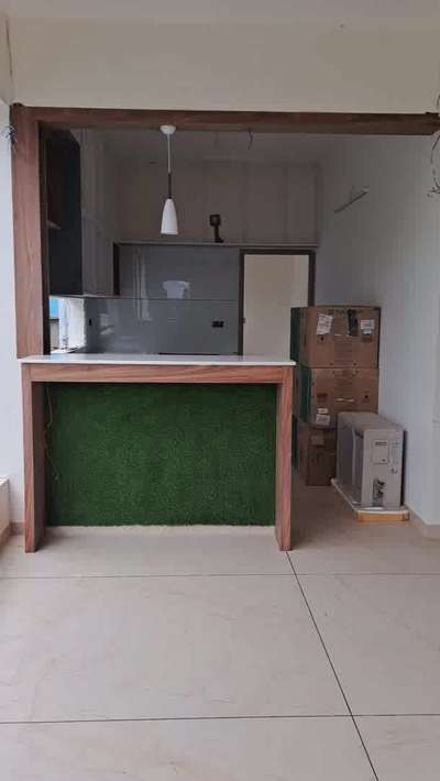 ongoing work  in peroorkada site  (2  nd floor) customer wanted  the same design  in 3 floor building   #ModularKitchen #OpenKitchnen #washbasininterior #micalaminates #hettichkitchen #KitchenInterior #wpcdoorframe