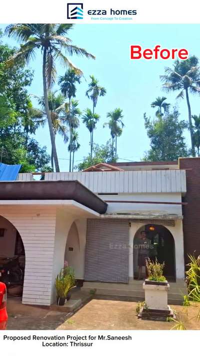 Before and After 
#ezzahomes #renovation #ezzagroup #construction #keralahomes

Ezza Homes 
From Concept to Creation