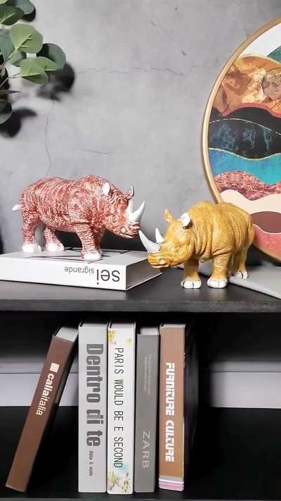 Golden-Horned Rhino Table Accent
Manifesting the Strength of a Rhino!#decor #decoryourhome #art #artifacts #tabledecor #decorshopping