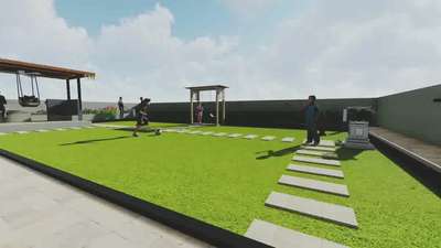 Proposed Garden Landscape Design At Shrinath Colony Khargone 
For Creative Landscape Design Call Me 7415800208
 #garden  #landscape  #LandscapeIdeas  #gazebo  #swing  #LandscapeGarden